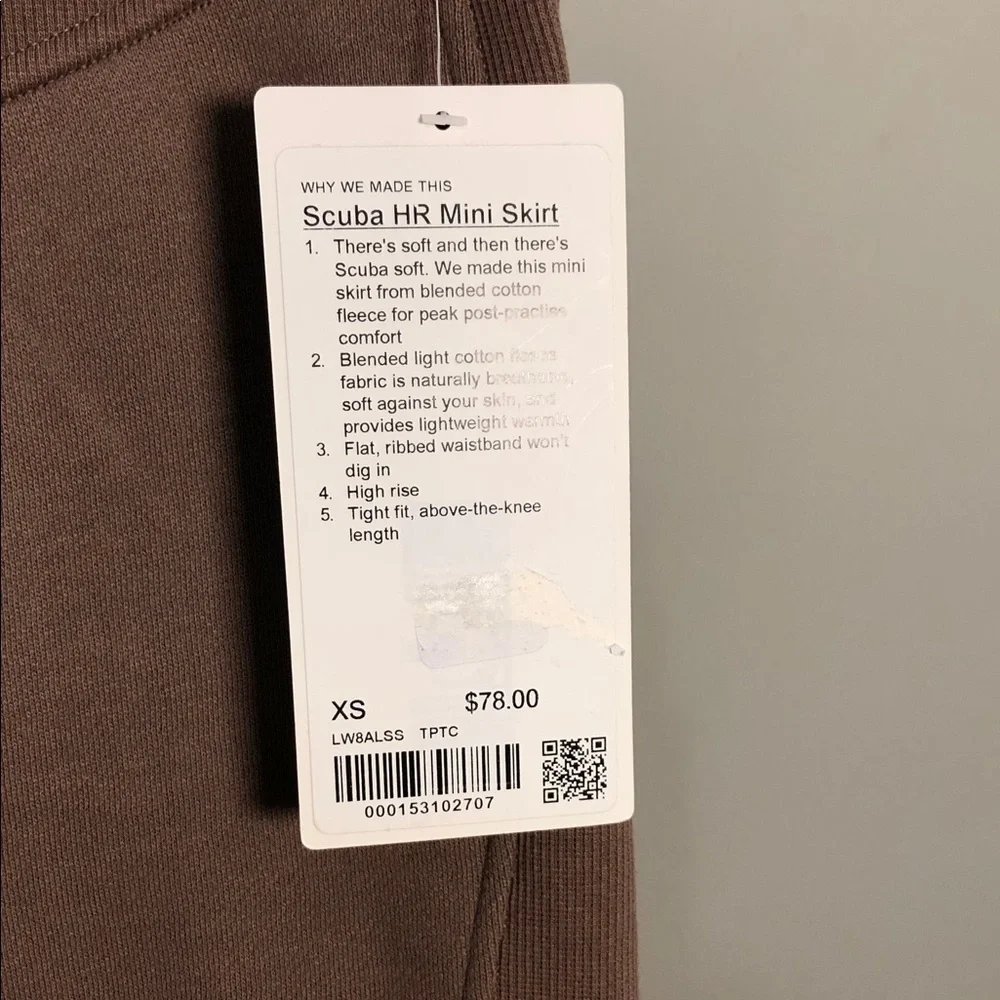 lululemon athletica Women's Brown Mini Skirt (B2)